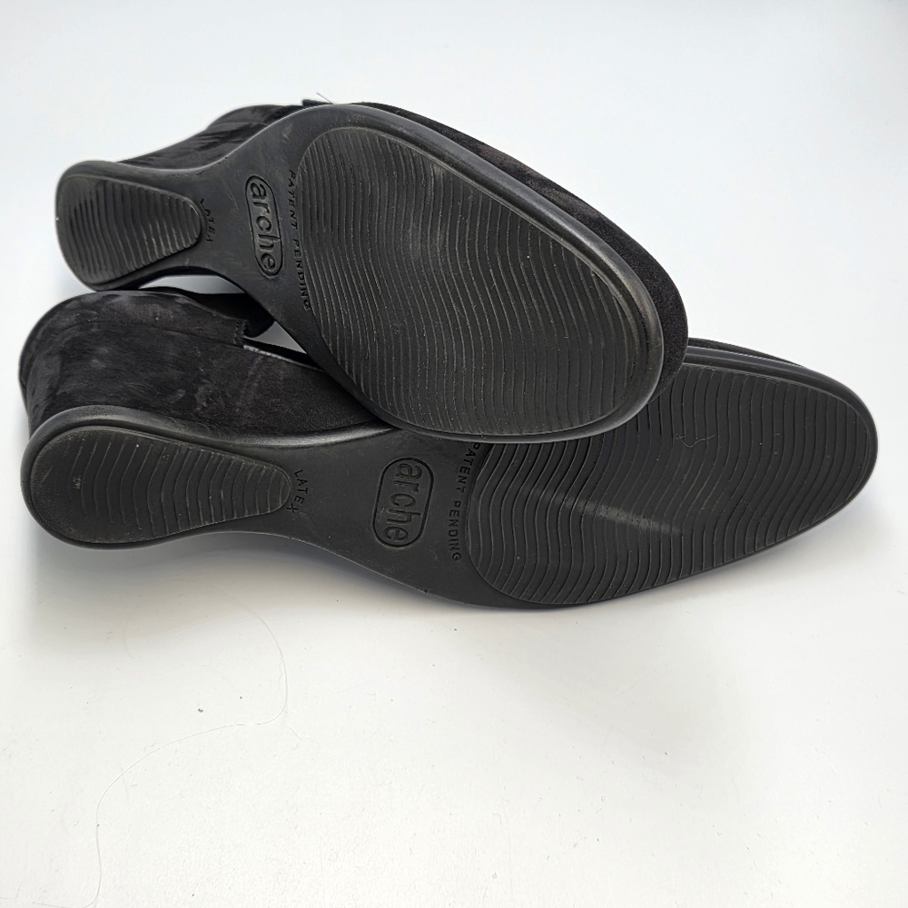 Authentic Arche Tilkoa Baby Noir pumps — iconic French comfort in black suede! - Picture 4 of 9
